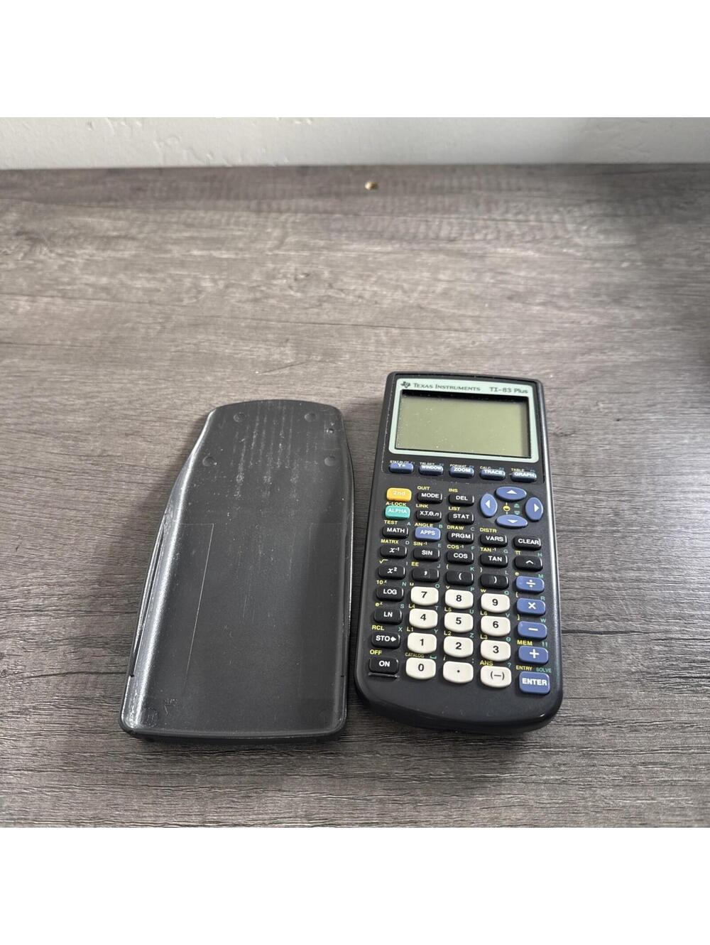 Texas Instruments TI-83 Plus Graphing Calculator with Slide Cover